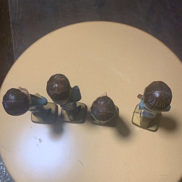 VINTAGE BEATLES bobblehead plastic figures/cake toppers 1960s made in Ho… - Picture 6 of 9